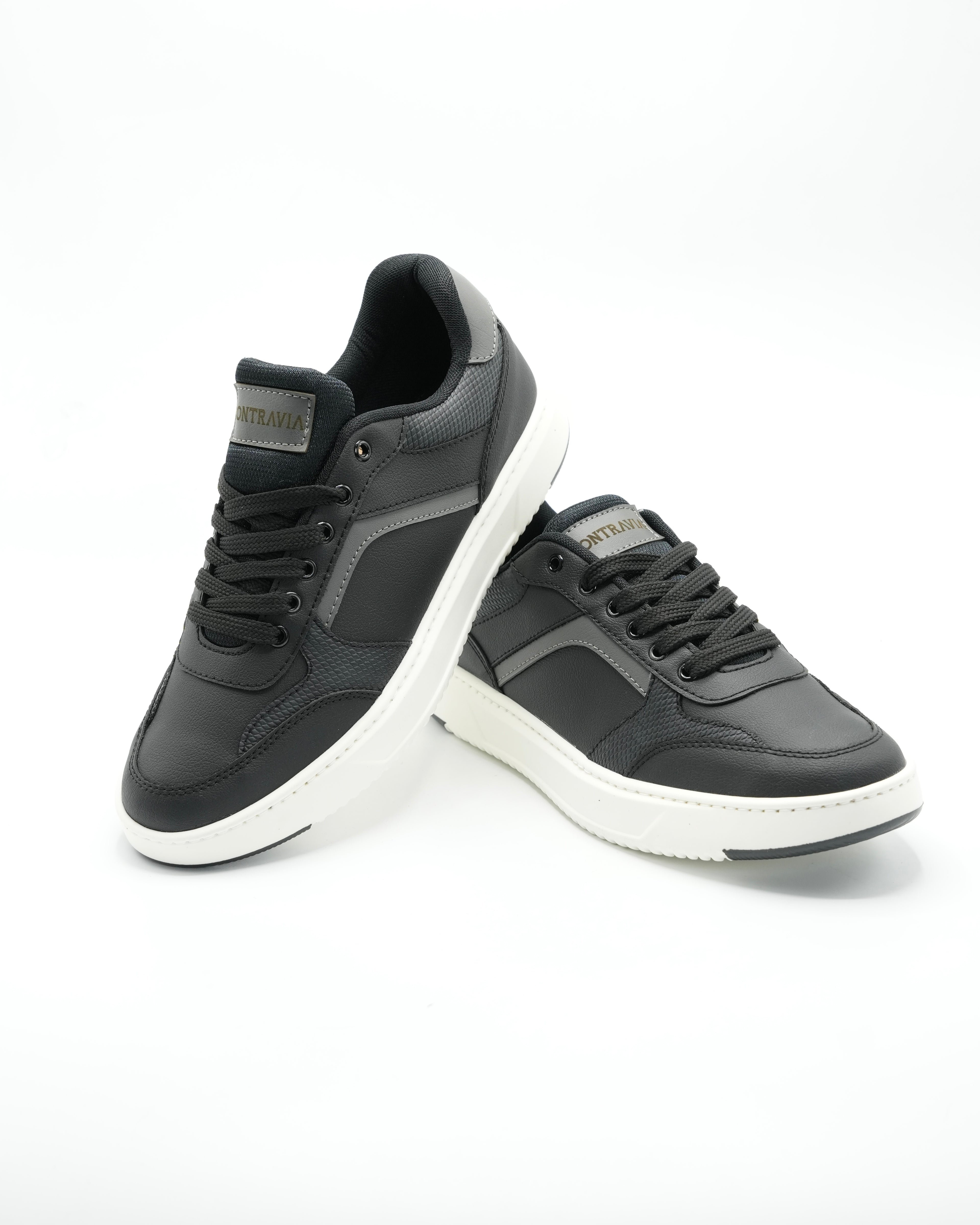 Zapato Captur Negro - Gris