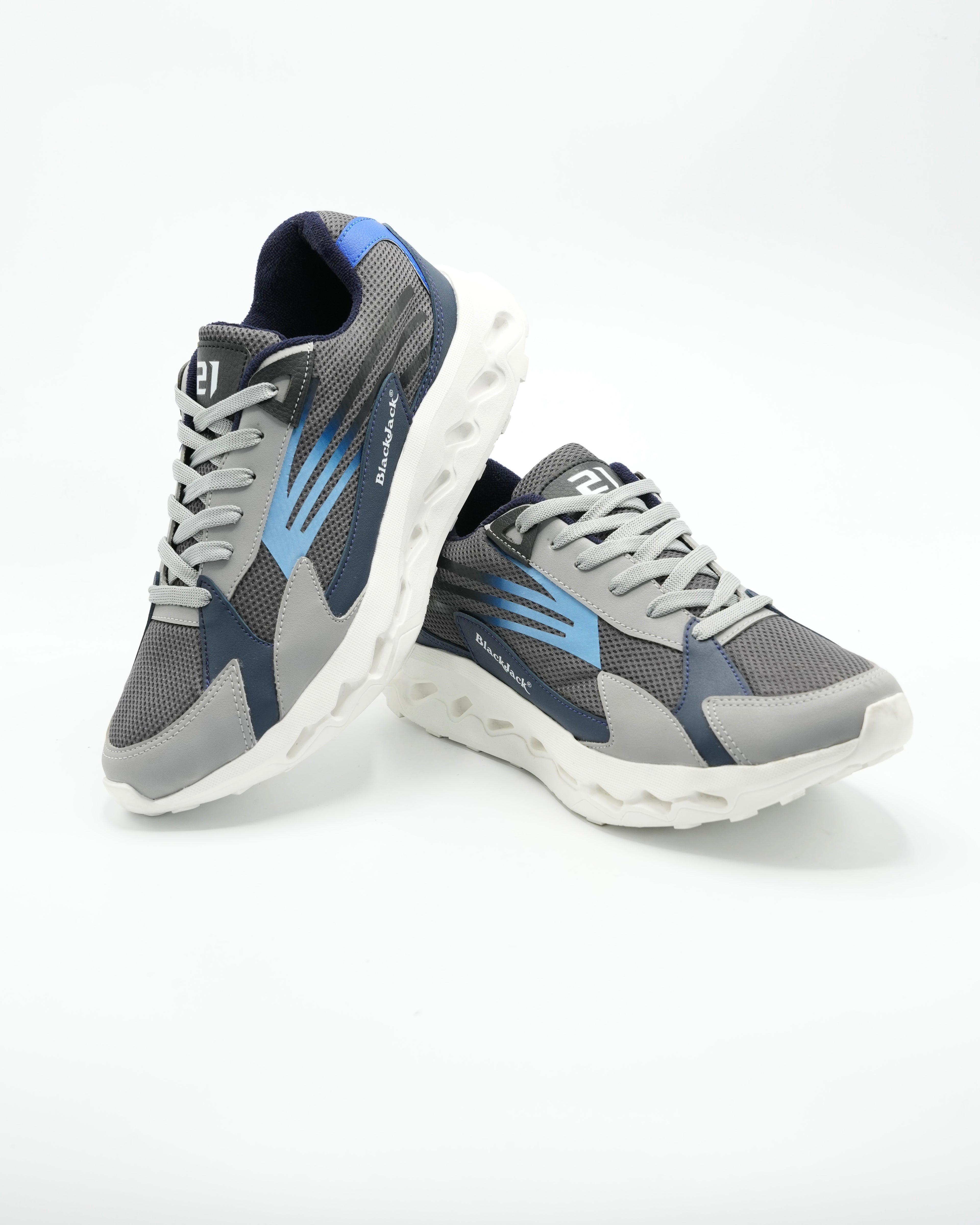 Sneaker Vissel Azul - Gris