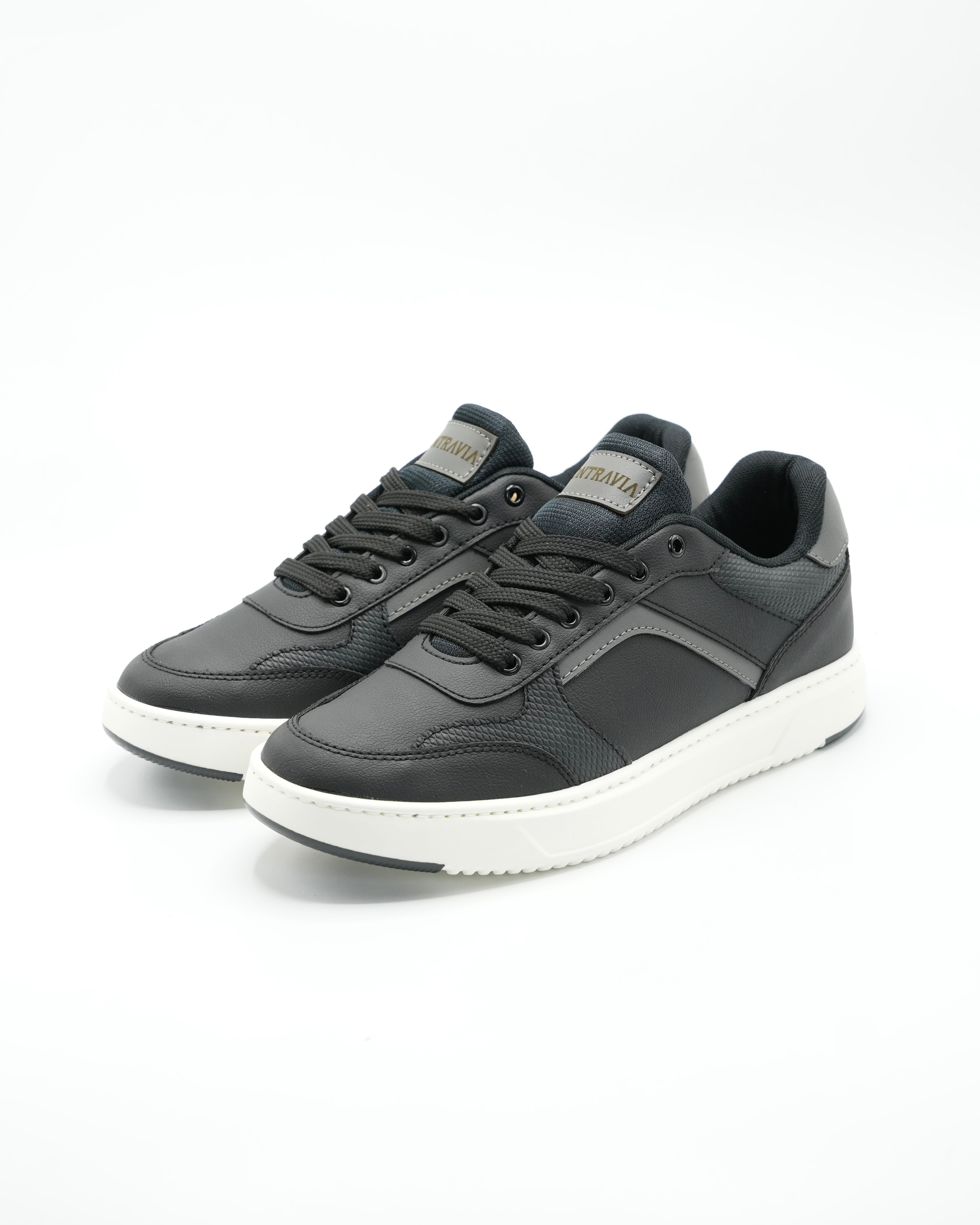Zapato Captur Negro - Gris