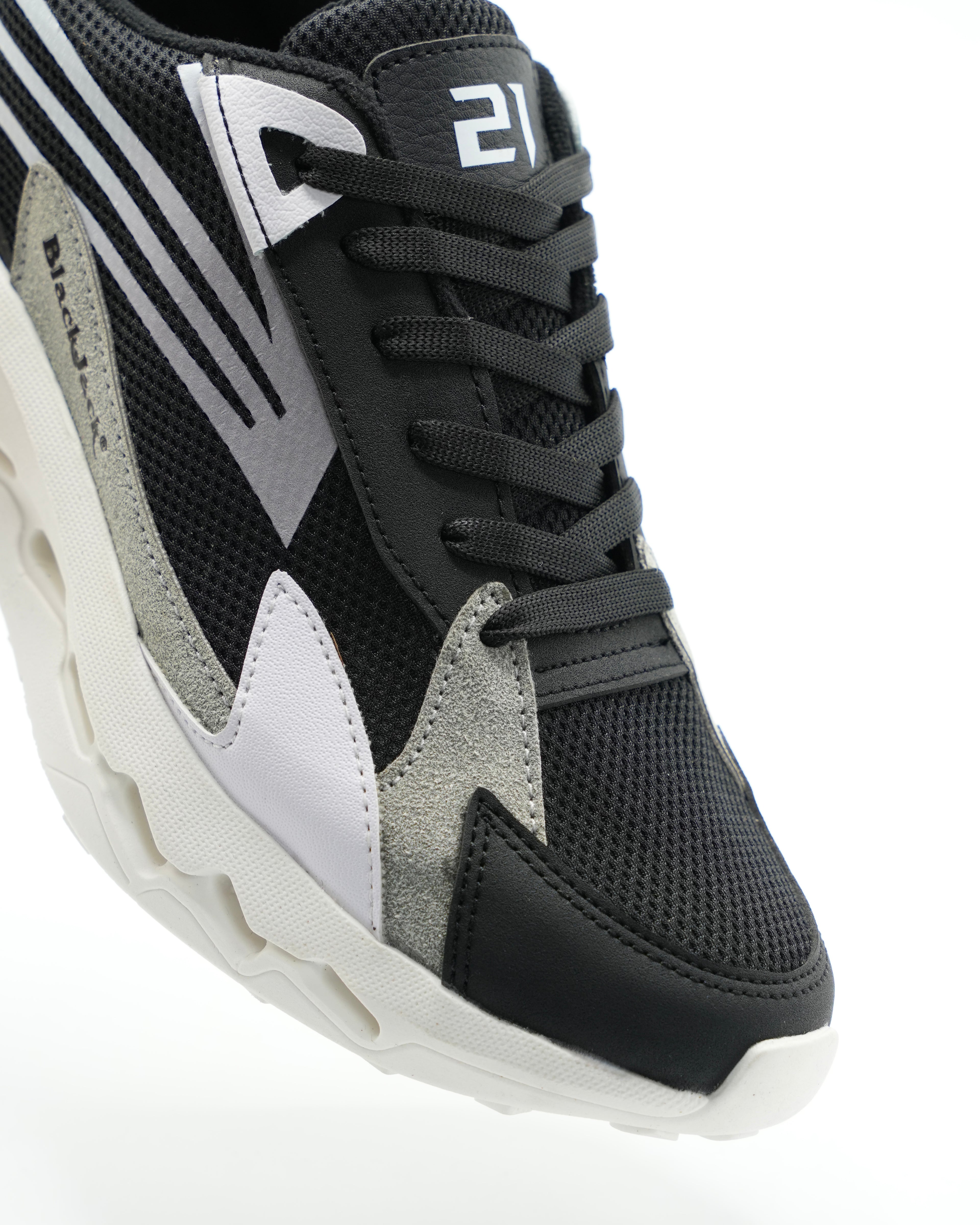 Sneaker Vissel Negro - Blanco