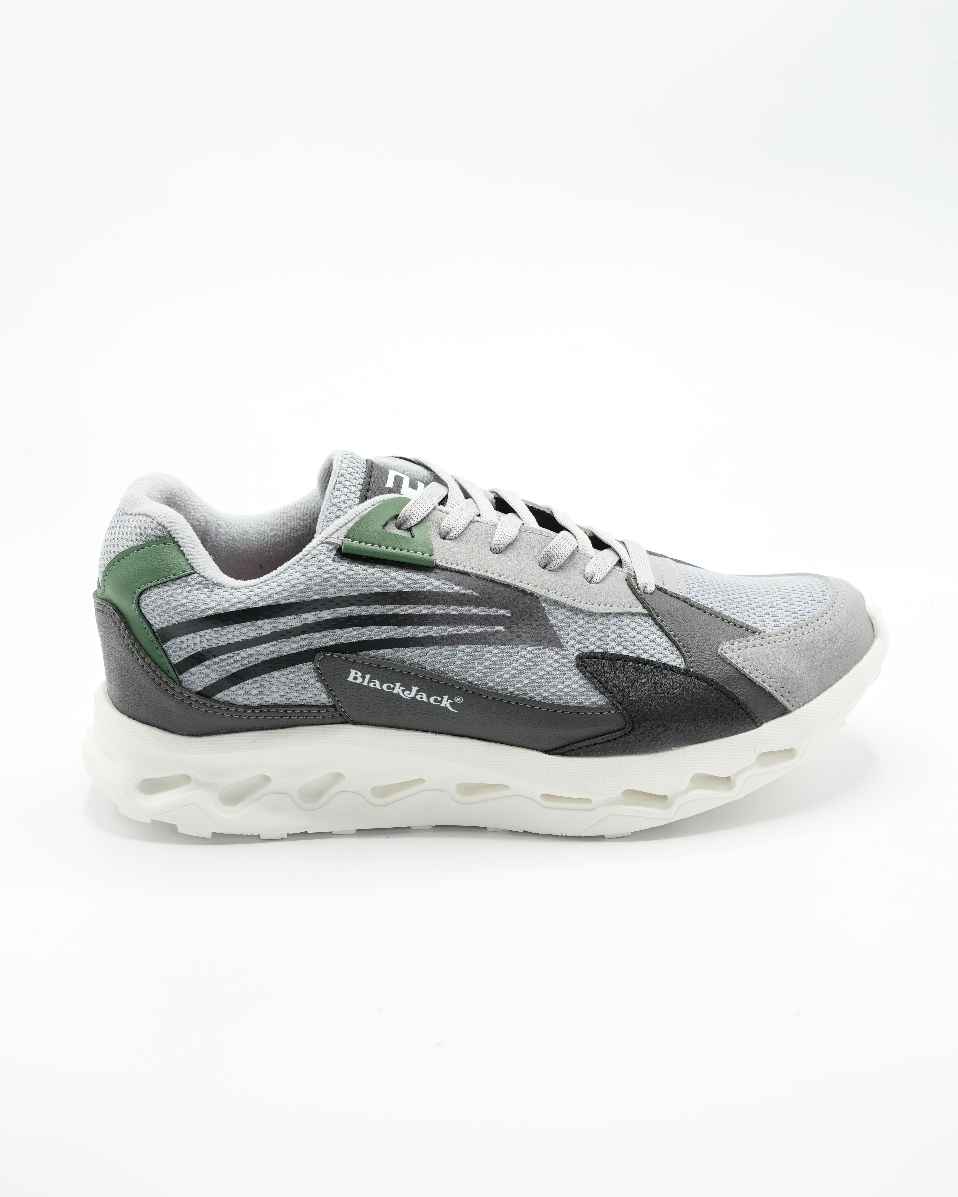 Sneaker Vissel Gris - Verde