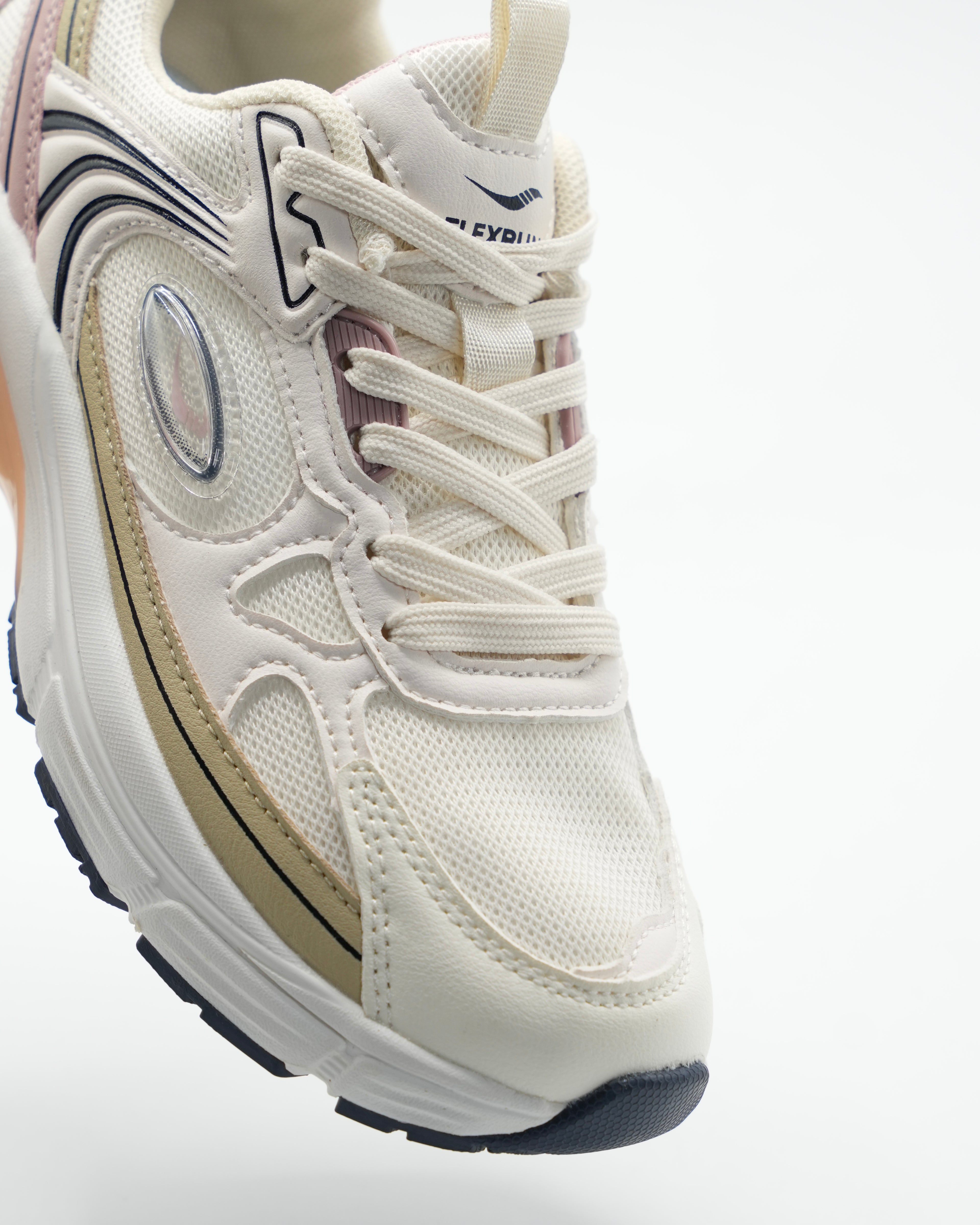 Sneaker Varwen Dama Café x Rosa