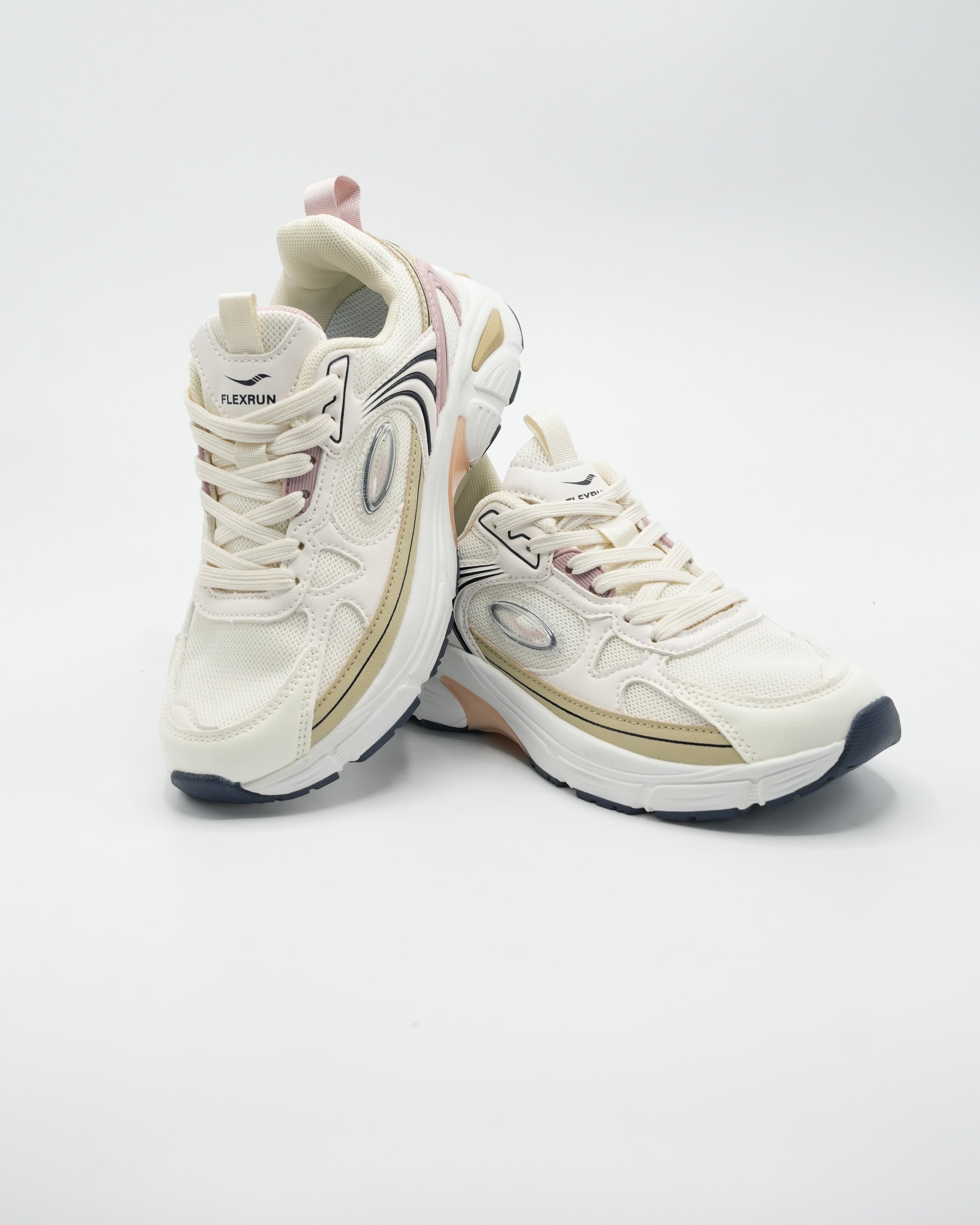 Sneaker Varwen Dama Café x Rosa