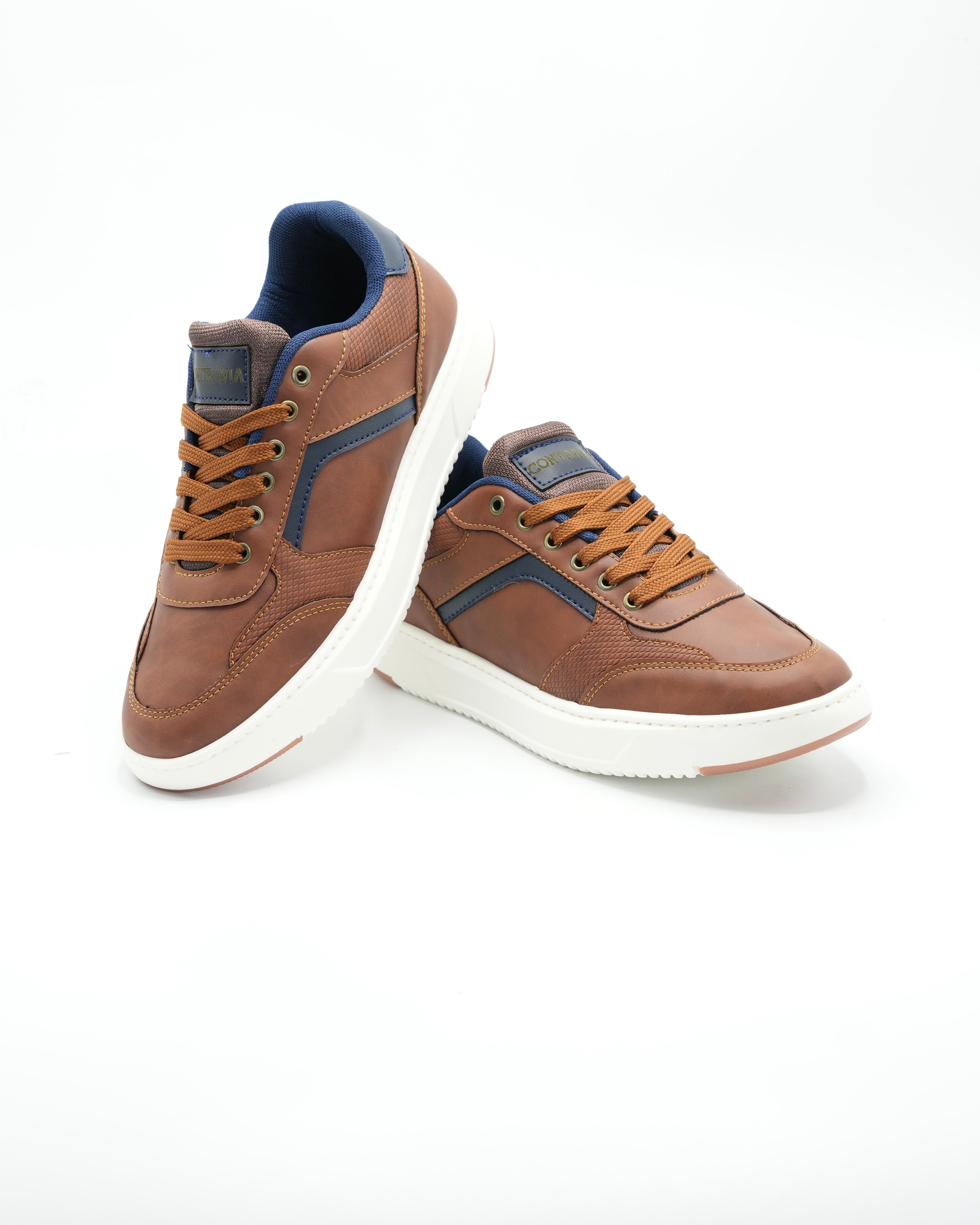 Zapato Captur Miel - Azul