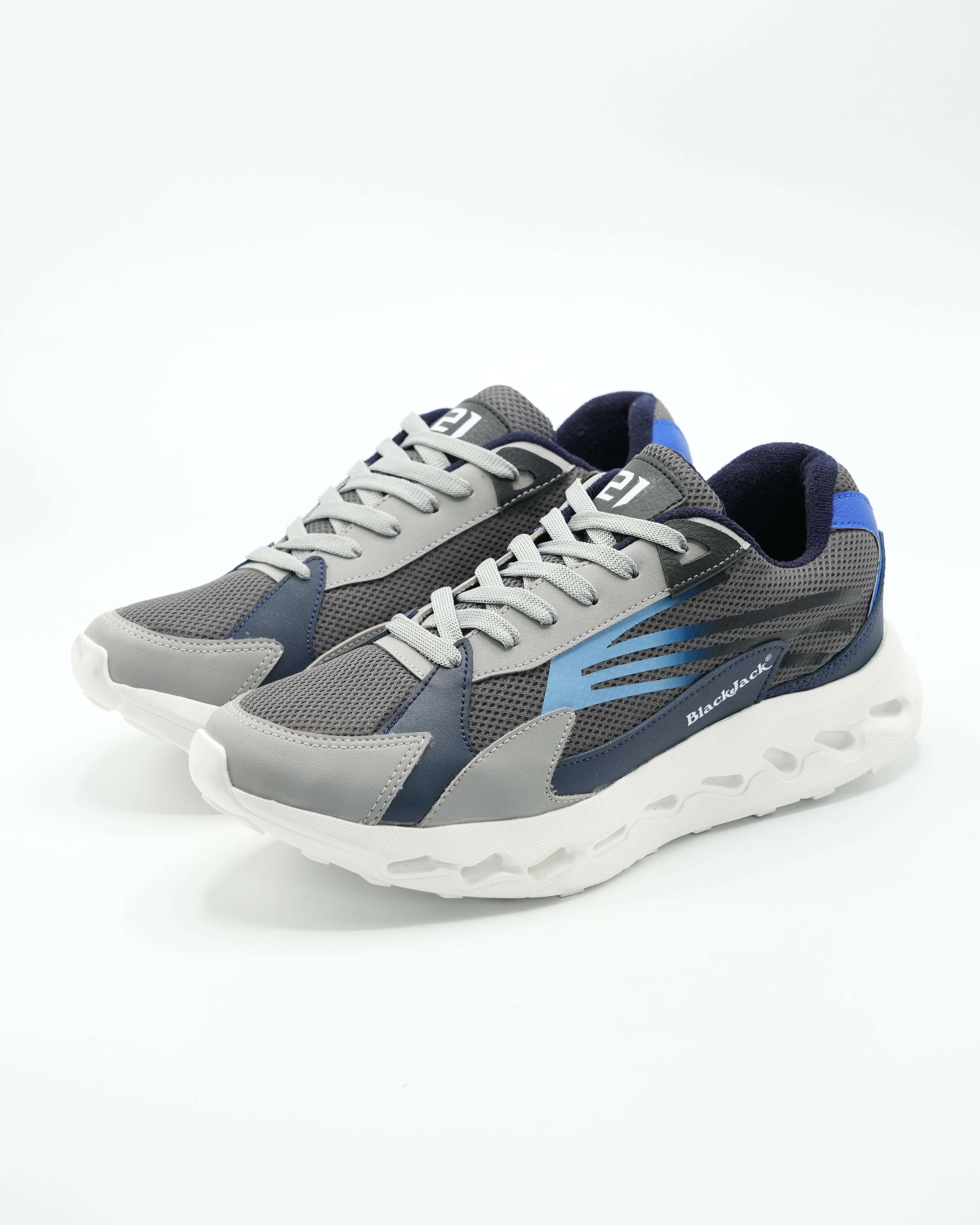 Sneaker Vissel Azul - Gris