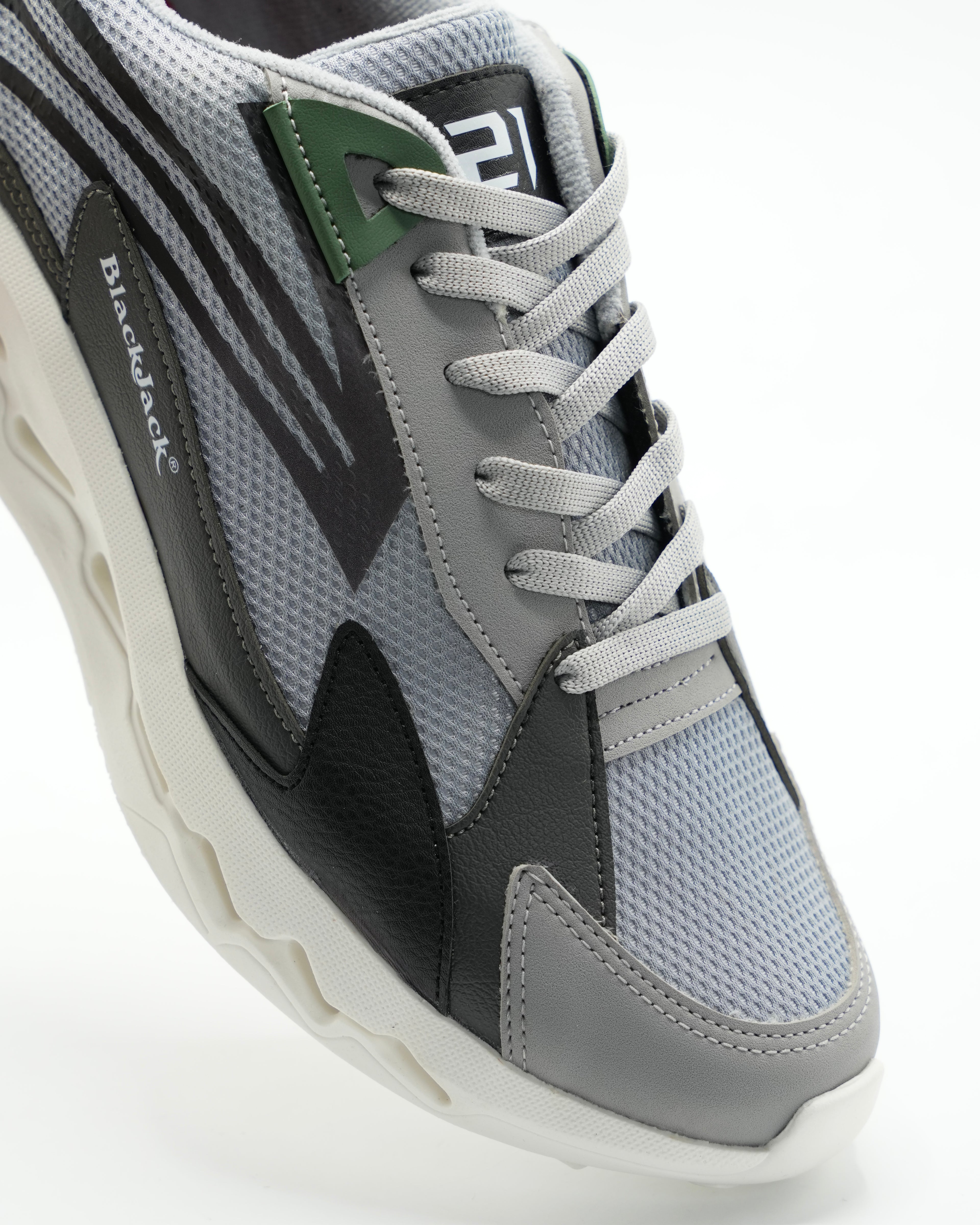Sneaker Vissel Gris - Verde