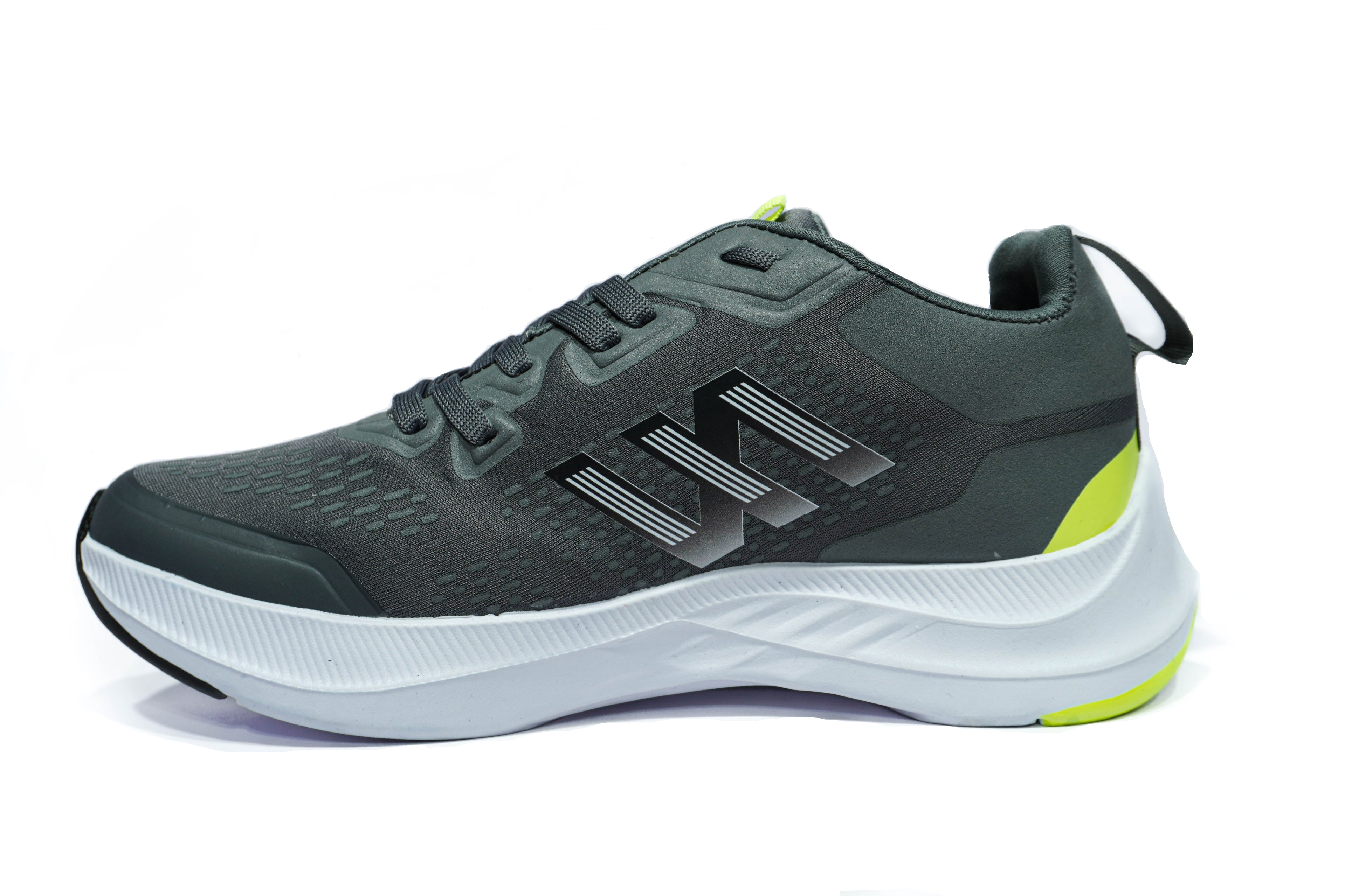 Sneaker Runnin Gris - Verde